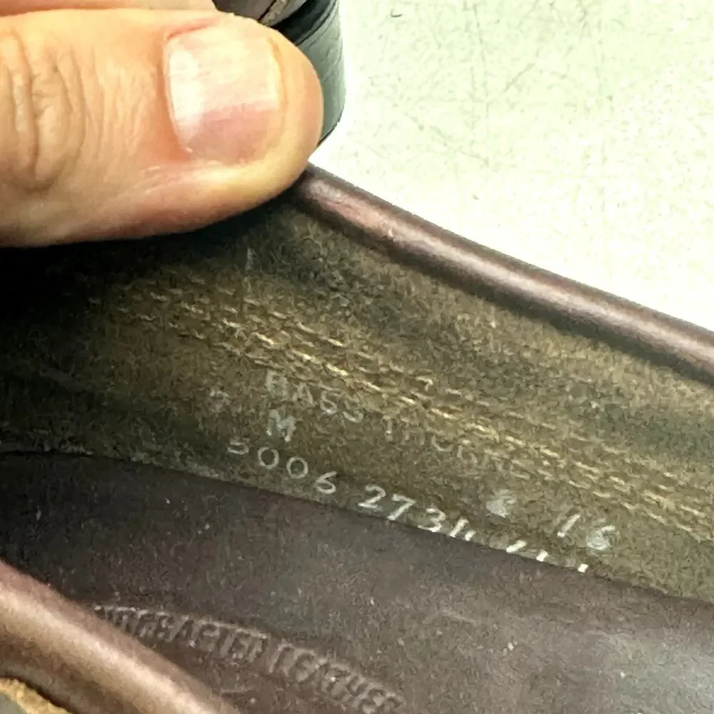 WORN TWICE Rancourt & Co. x Bass Weejun Tassel Loafer Thorne Made in Maine USA 7